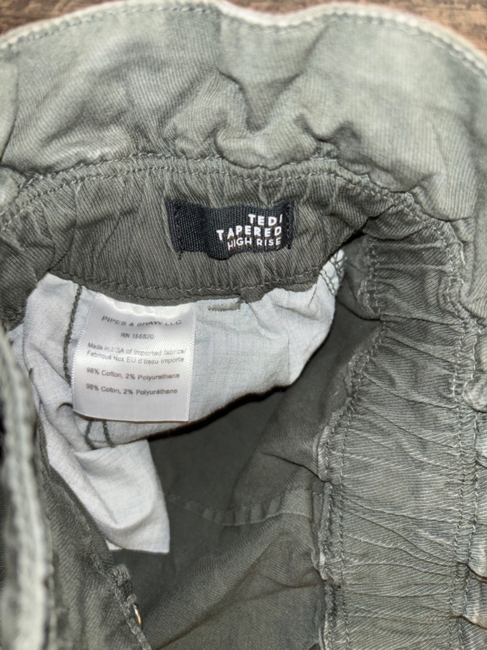 Veronica Beard Tedi Tapered High Rise Pant - Picture 5 of 5